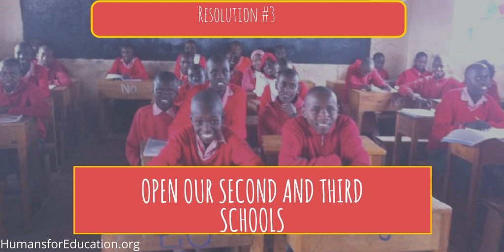 humans4edu's tweet photo. This 2017 we resolve to open our second and third schools! Become a #changemaker today! #Resolution #HumansforEducation https://t.co/23XzWDnmb0