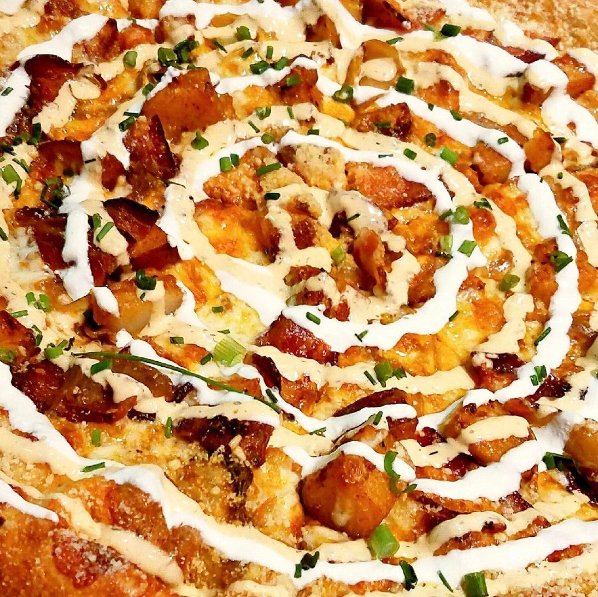 TravelHost FTL on Twitter: "You have to try Mellow Mushroom's loaded potato pie, it's to die for!! #pizza #mellowmushroom #loadedpotato #food #delicious… https://t.co/9cMLFaWTJg"