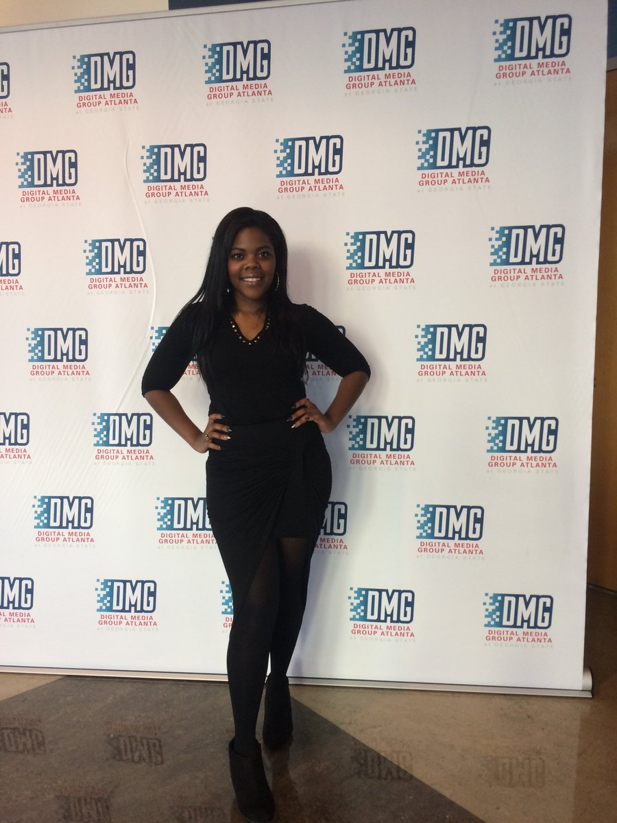 DMGATL16's tweet photo. Our fantastic General manager posing at the #dmgapplaunch #georgiastateuniversity #gsu https://t.co/NNUvIVEY9P