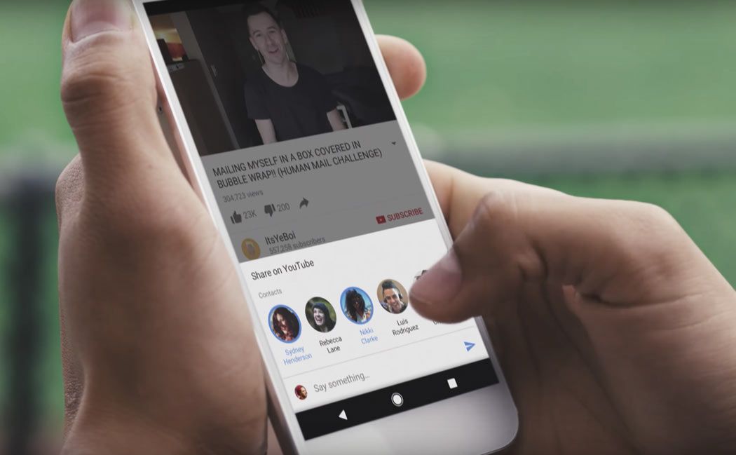 elandroidelibre's tweet photo. YouTube facilita compartir los vídeos con un nuevo menú en la aplicación https://t.co/gERn0lpfrS https://t.co/qEoJEOsOGR