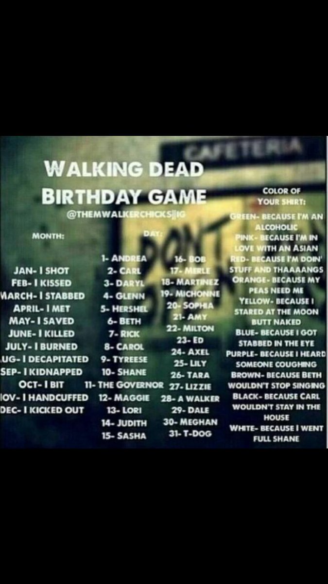 JoshUntilDawn_'s tweet photo. @1GotAJarOfDirt I saved Maggie because I got stabbed in the eye. https://t.co/N5Y0Z9FSnC