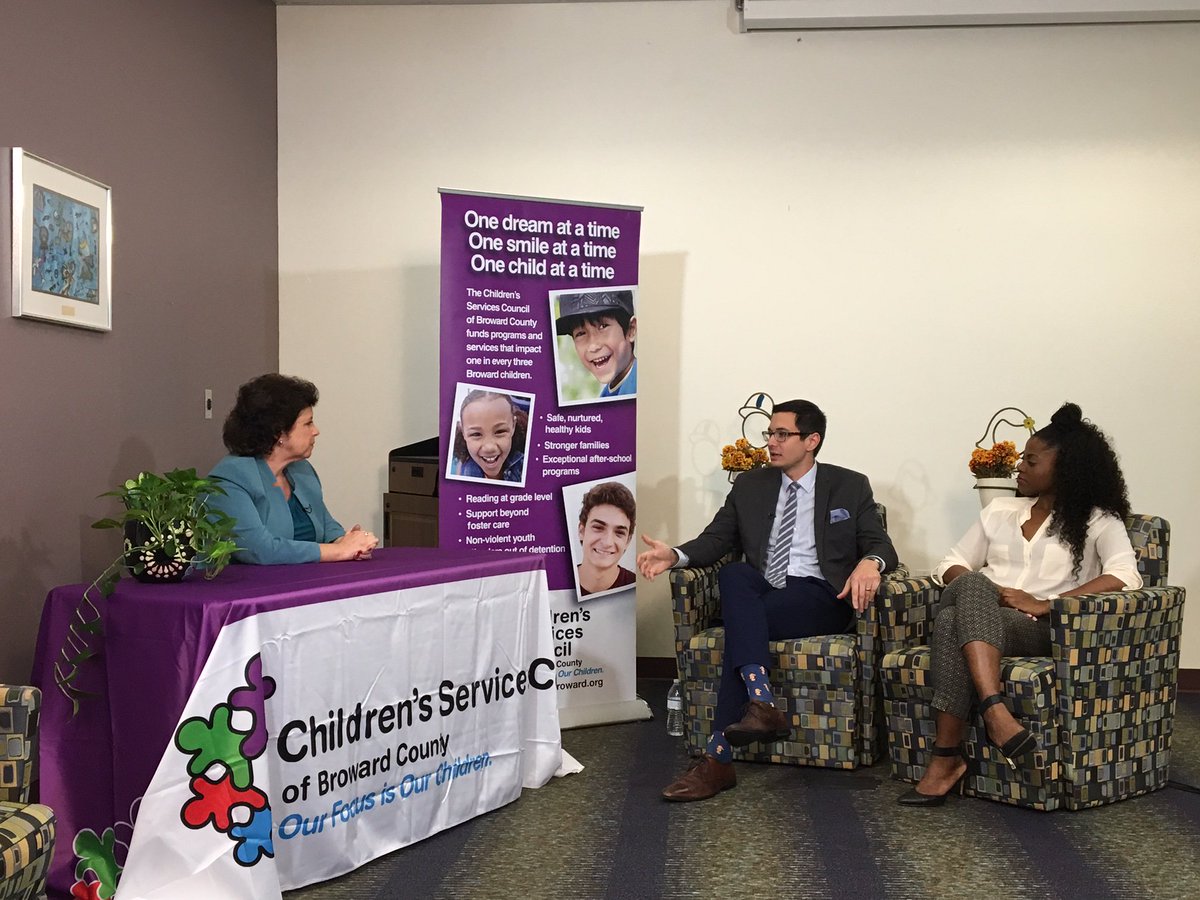 CSCBroward's tweet photo. Taped 2 new #CSCfuturefirst episodes today! One was about @ChildMovementFL & the 2nd one was on our Supported Training & Employment Program. https://t.co/3WF711U2m5