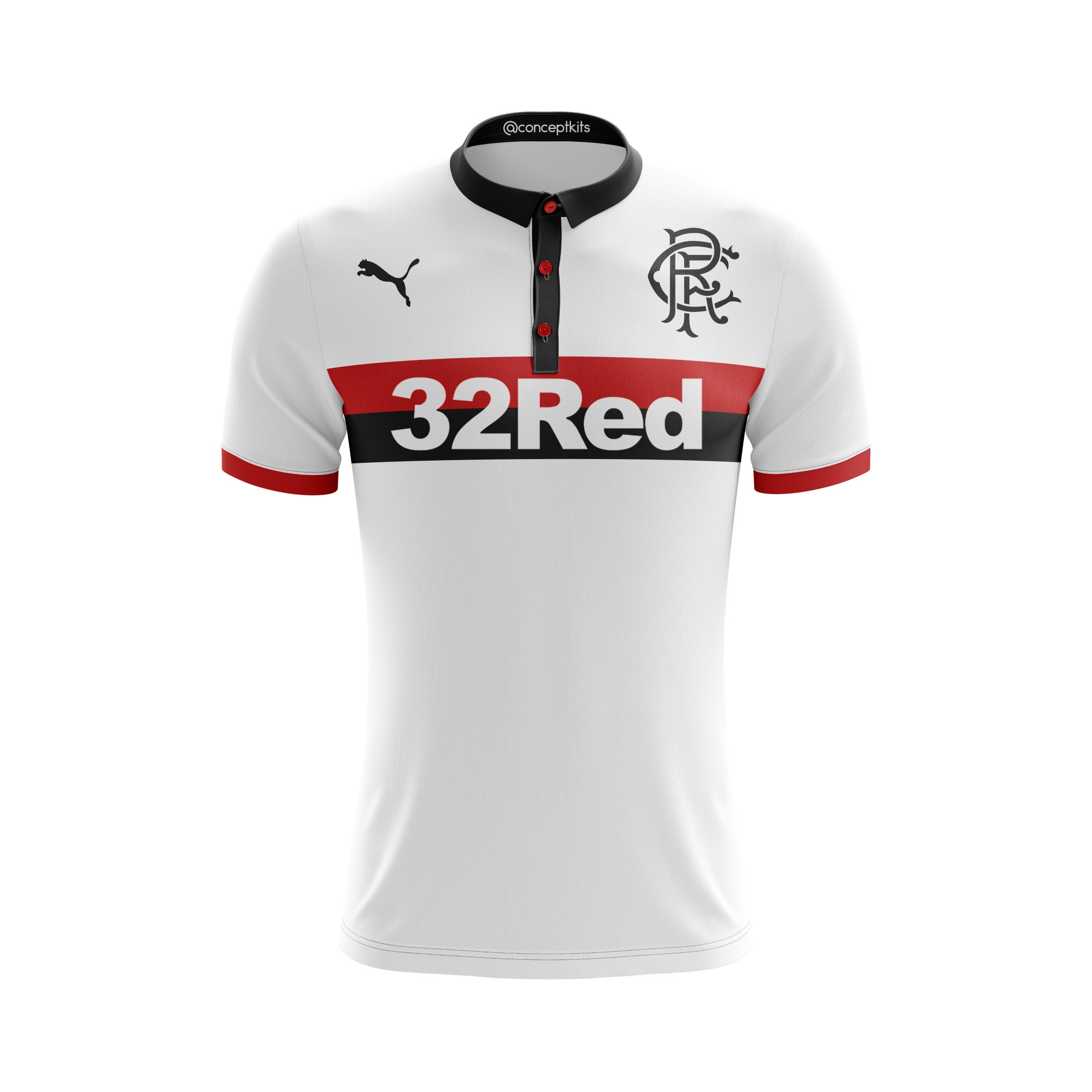 rangers junior away kit