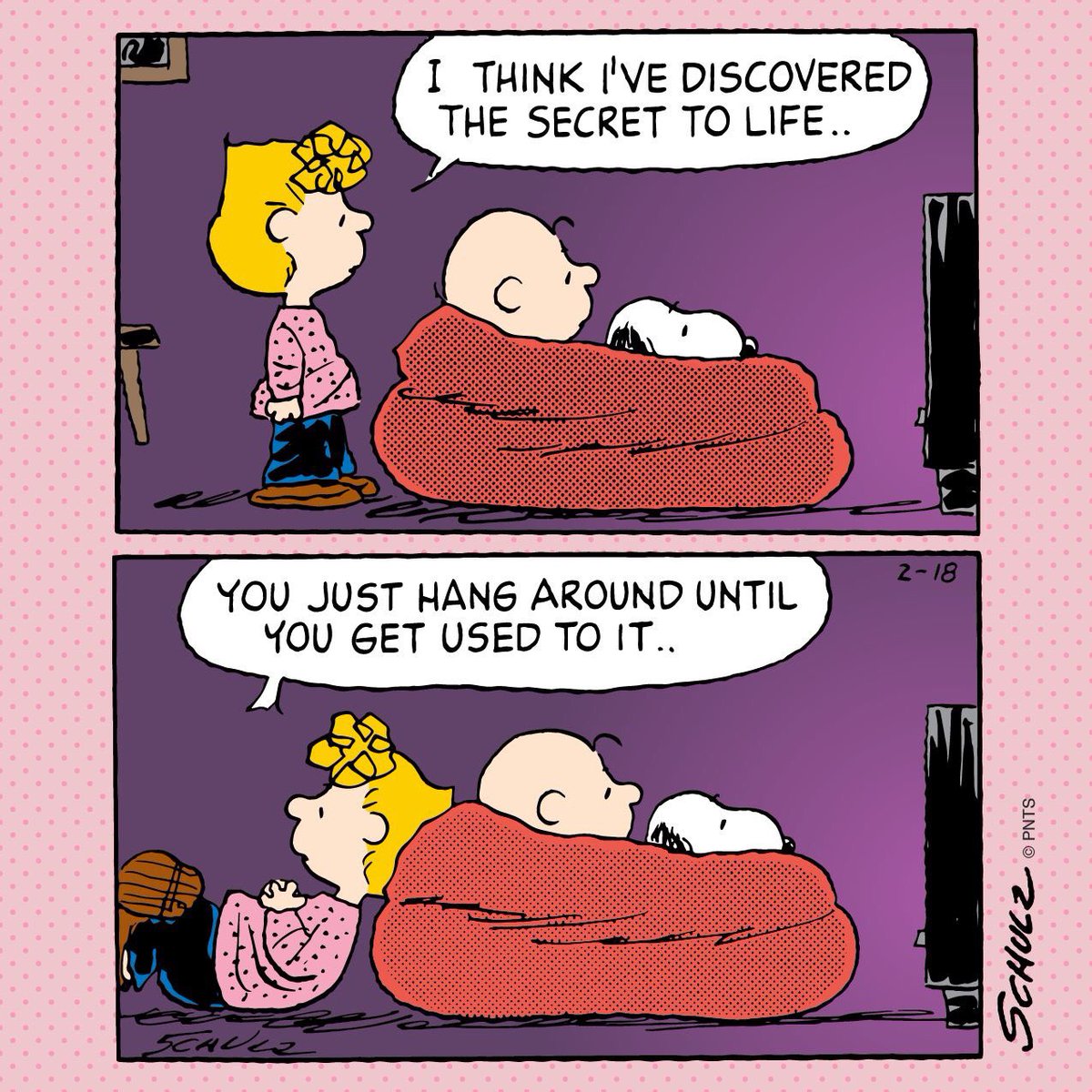 mundoSnoopy's tweet photo. The secret to life. https://t.co/ZZbwnHTmqz