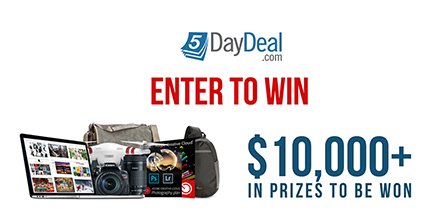 My companies <a href="/AsukaBookUSA/">AsukaBook USA</a> &amp; @kubotatools have teamed up with 5DayDeals. Enter to win now...over $10,000 in prizes!
5daydeal.com/ref/Kubota/