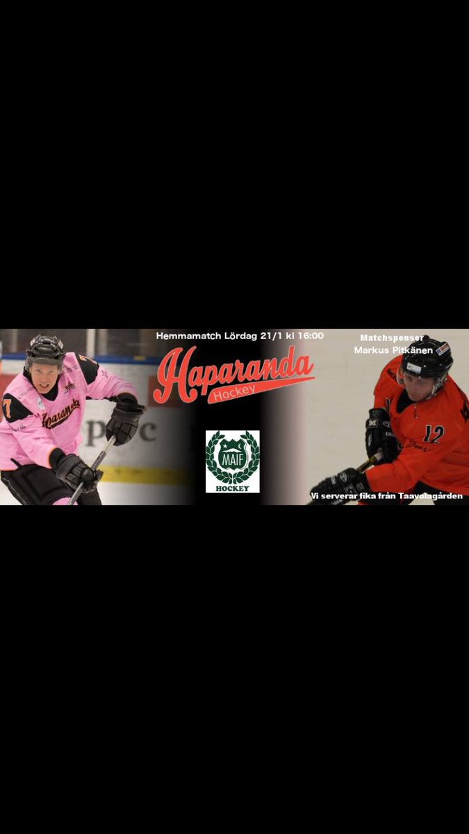 HaparandaHockey's tweet photo. Tillbaka på hemmaplan igen. Ny serie och nya möjligheter! Syns på kuben 16:00 på Lördag. #höffen #vifrånstan #helastanärorange https://t.co/HIoQS1wO11