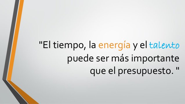 miguelromannet's tweet photo. "El tiempo, la energía y el talento pueden ser más importantes que el presupuesto". Scott Harrison https://t.co/K4tr9hnEr4