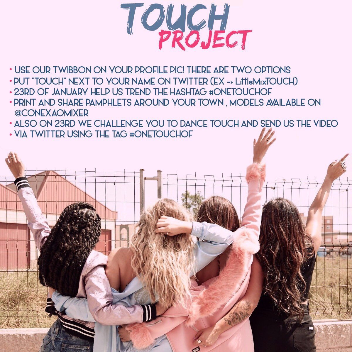 _MONl_'s tweet photo. Here is the #TouchProject in English thanks @ConexaoMixer #OneTouchOf
RT to spread the word https://t.co/ABON1qgwkb
