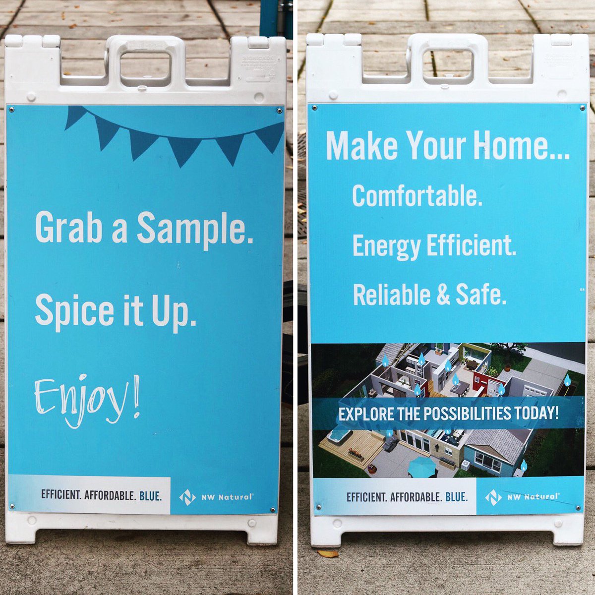 BoltMktg's tweet photo. Your onsite event call-to-action should be simple, fresh and inviting! #eventmarketing #WednesdayWisdom #branding #marketingtour https://t.co/mbKtcFJ0di