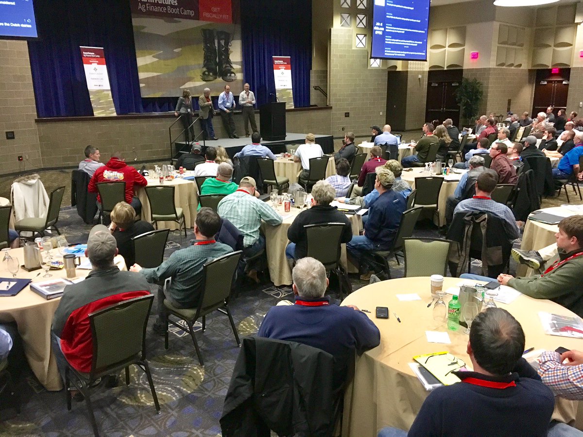 FarmFutures's tweet photo. Thanx to Farm Credit, FarmerMac, Grinnel Mutual and Farm Financial Standards Council for supporting 2017 ag finance boot camp #ffbootcamp17 https://t.co/psXGn08Azd