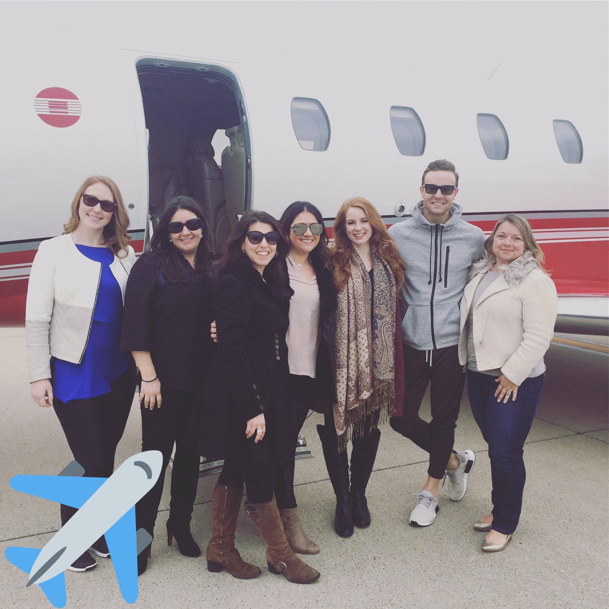 esposito_kris's tweet photo. On a "private jet" to see Louisville, KY and #nationalheadquarters and factory! @NationalOffice @National_Boston https://t.co/OydtCSUicS