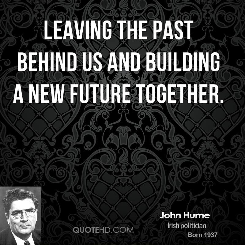 . Happy Birthday John Hume! 80 today! Please all in take heed of these wise words! 