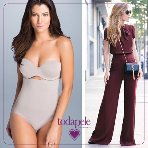 toda_pele's tweet image. A tendência do macacão voltou pra ficar! Vale apostar no Semibody 380 da linha #InvisibleControl.
#TodaPeleUnderwear #LizLingerie