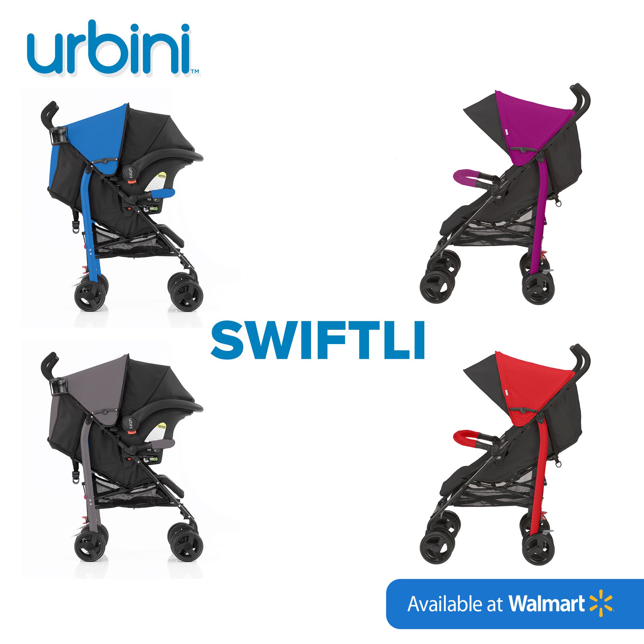 urbini swiftli stroller red