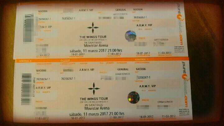 ArmyBts202's tweet photo. Eeeeh Tengo Mis V.I.P 😍
Soy la niña mas feliz men >:v <3
Alla voy oppas 7w7 <3
#wingstourchile #armyvip #wingstoursantiago https://t.co/3FXcteRJbv