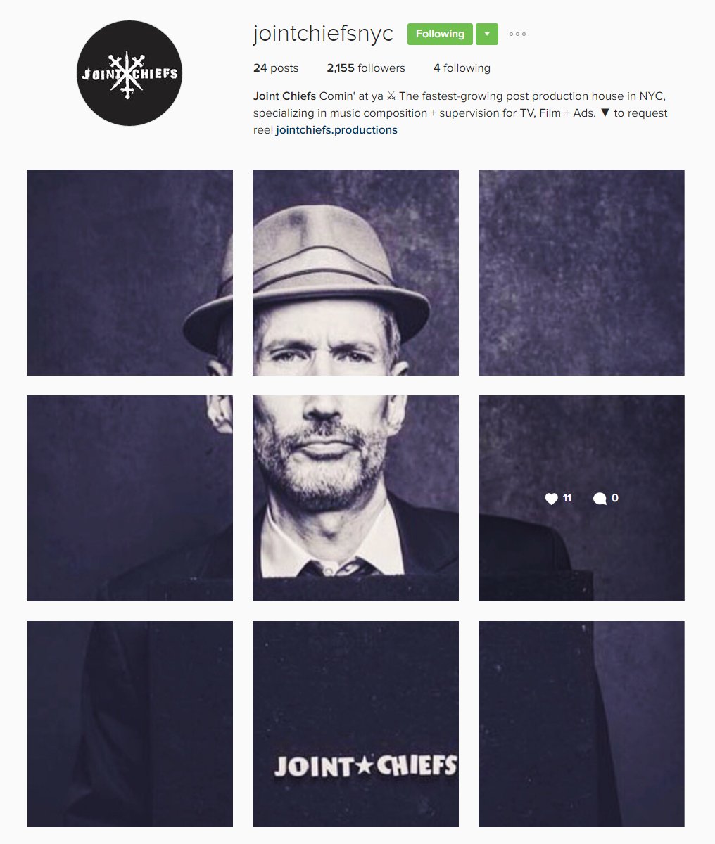 Get a glimpse into our #musicstudio in #Dumbo &amp; #original #photographs of the #JointChiefs team on <a href="/Instagram/">Instagram</a> > instagram.com/jointchiefsnyc/