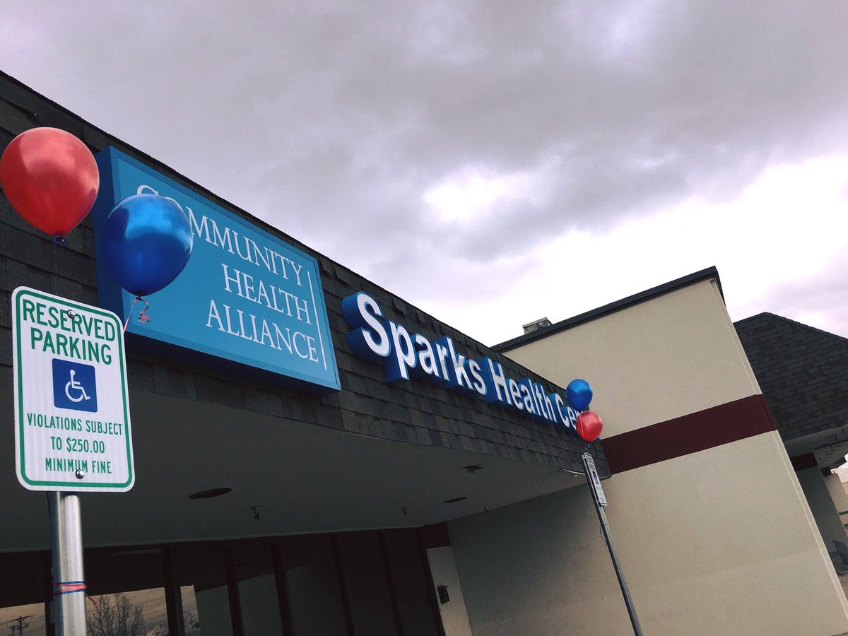 CHANevada's tweet photo. Sparks Grand Opening marks the first Community Health Center ever to operate in Sparks! Thanks to everyone who came to show support https://t.co/OiW1TN6NvQ