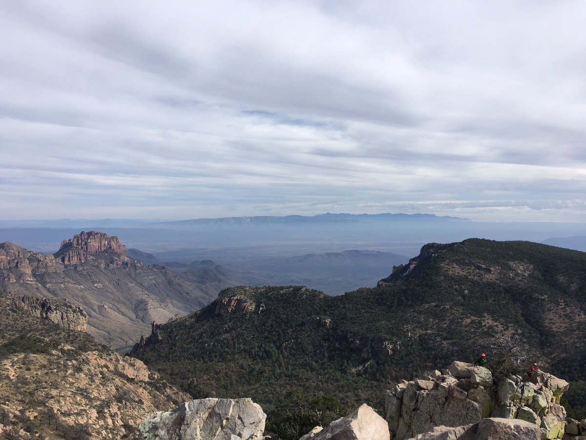 MrPuffMDragon's tweet photo. Whew! Emory Peak: 5.3 mi up, 7285 ft, 4 hrs up. Or...10 min flying (round trip!) https://t.co/I1zeCxBBHV