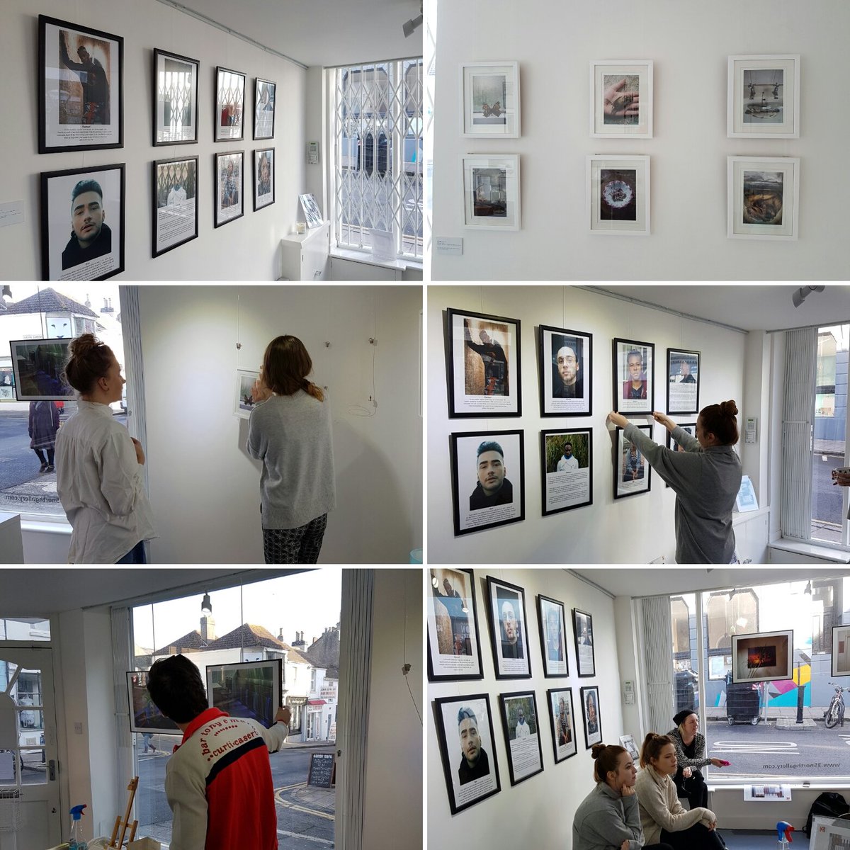 PRGirlBrighton's tweet photo. Collective 9 @uniofbrighton Photography BA students at 35 North Gallery #photography #artinbrighton #studentlife #lifethroughalens https://t.co/nAOTz0dldp