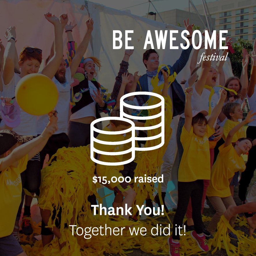 beawesomeblog's tweet photo. *ICYMI* WE DID IT! Thank you to everyone who supported our @Pozible campaign. Bring on BAF Melbourne 28/01/17! #crowdfunding #Melbourne https://t.co/JfgoslPvFi