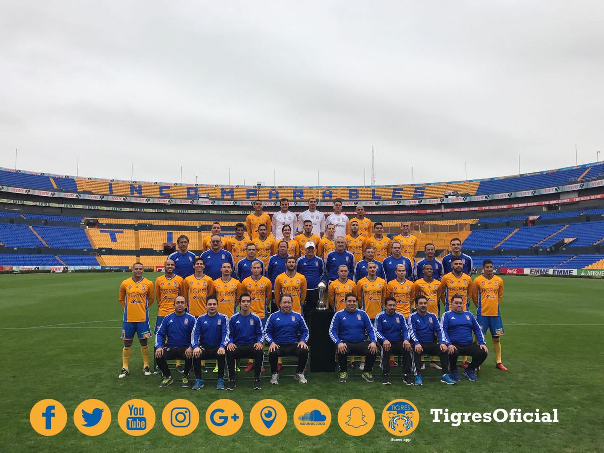 Foto oficial de #Tigres en el Universitario.
