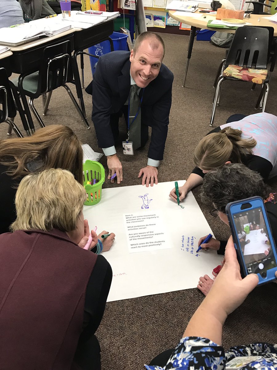 CAndersonGL2's tweet photo. Highlight of our CLR Binder Study was catching our Principal @RadelJeff participating in a silent conversation. #HopdinaCLR #Royals #glclr https://t.co/CDwAXE65nL