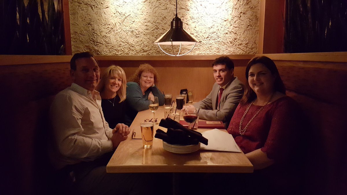 yvonne1otr's tweet photo. Dinner with AOTPAC donor winner of the Inauguration Ceremony events, Barbara Heim (NY) and hubby Brian.
@AOTAInc https://t.co/difpU7lQNN