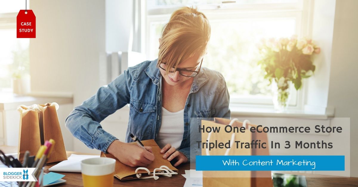 BloggerSidekick's tweet photo. How One eCommerce Store Tripled Traffic In 3 Months With Content Marketing [Case Study] https://t.co/wk2unYI4P8 #contentmarketing https://t.co/dwpTo3kh6X