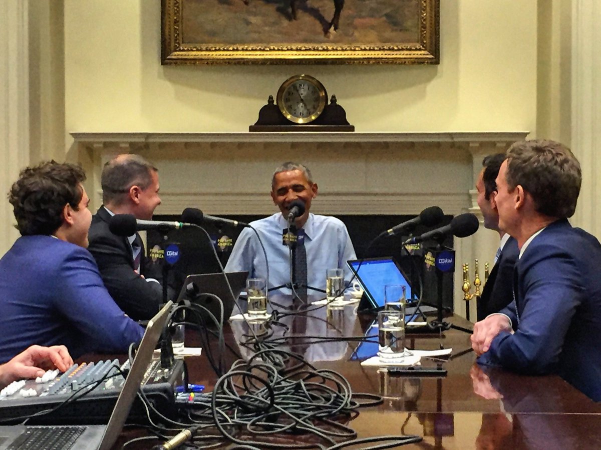 PodSaveAmerica's tweet photo. Please subscribe to @PodSaveAmerica. Some cool guests in the pipeline. https://t.co/oWiEa5BO2J