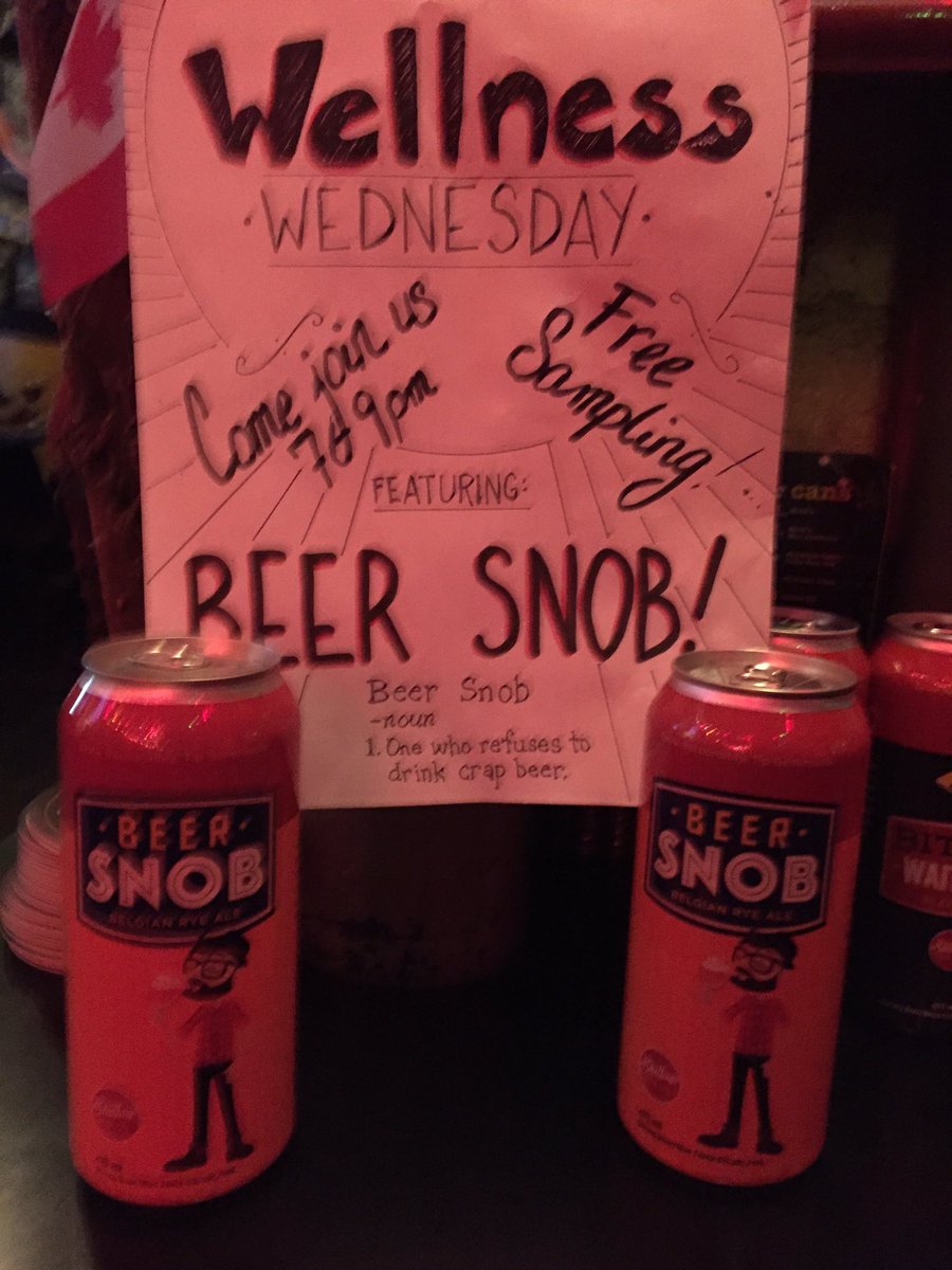 #WellnessWednesday at <a href="/BettysOnKing/">Betty's On King</a> with yours truly pouring samples of #BeerSnobBelgianRyeAle