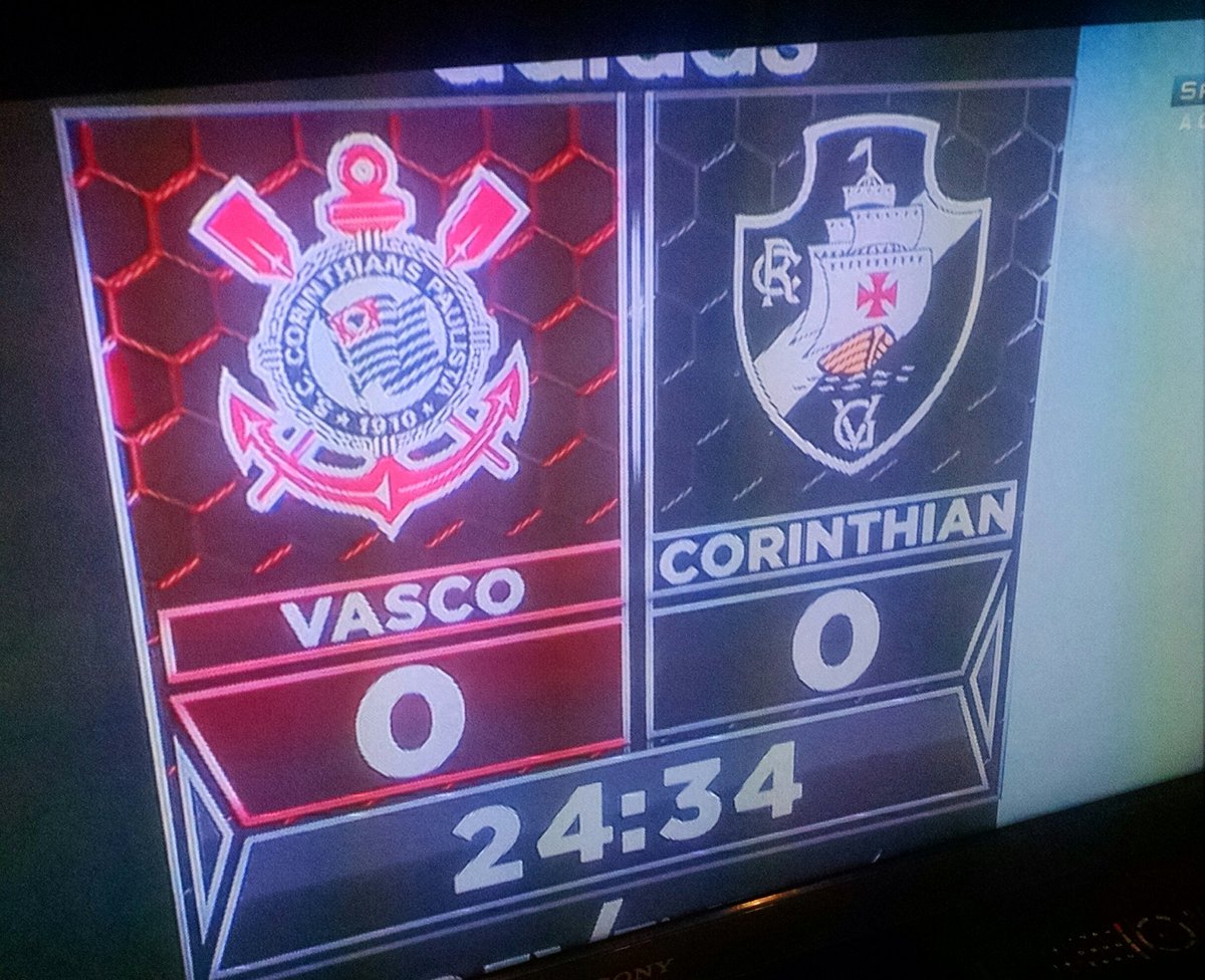 Vasco e Corinthians realmente são muito conhecidos nos EUA. #SQN