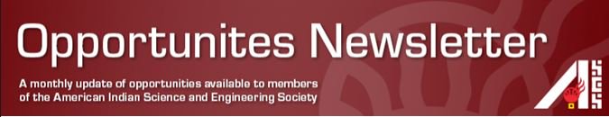 AISES's tweet photo. NEW opportunities in this month's January 2017 Opportunities Newsletter! Check the newsletter out at: https://t.co/KFJQLwFjYi https://t.co/Xhf0PLsaWN