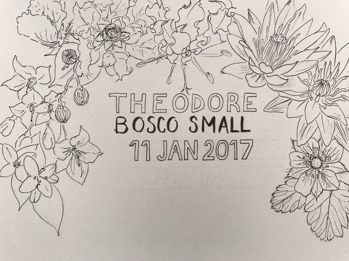 LittleRabbitArt's tweet photo. No better way to celebrate new babies than with #art ❤️👶🏽 https://t.co/WKhWmXBCFe