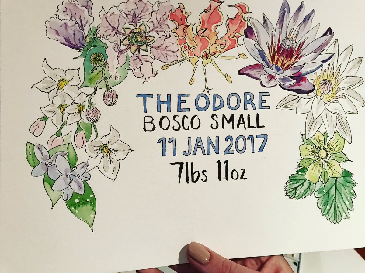 LittleRabbitArt's tweet photo. No better way to celebrate new babies than with #art ❤️👶🏽 https://t.co/WKhWmXBCFe