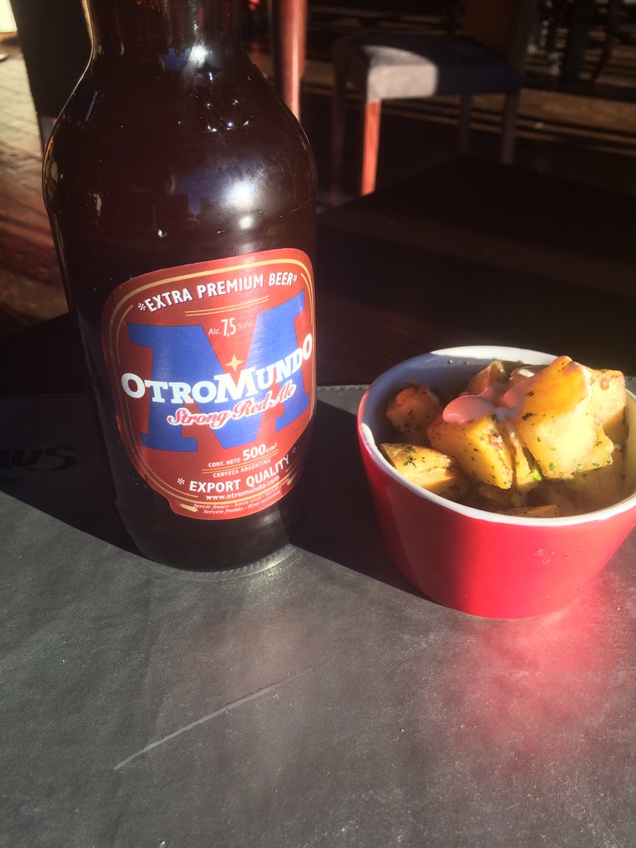 humusbar's tweet photo. En @humusbar de @PosadaLosAlamos las #tardesdeverano son de #Cerveza y #Papas https://t.co/8DgvnPQ8vW
