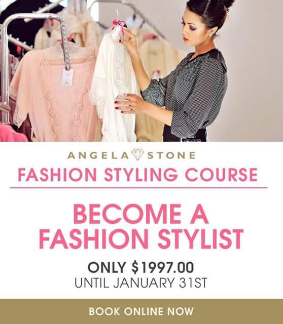 AngelaStoneNZ's tweet photo. Become a Fashion Stylist in 2017 and secure your place for any date throughout the year for just $1997 between now and 31 January. https://t.co/Y49uYpcIxF