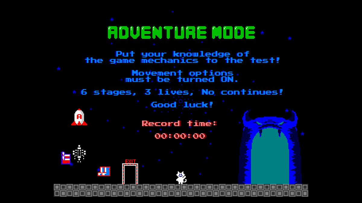 ondydev's tweet photo. I think it's time to tease some of the new content coming to @SpaceCatGame.

Introducing Adventure Mode! https://t.co/bKFjWVyDLx