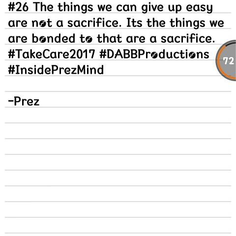 OhThatsPrez's tweet photo. #TakeCare2017 #InsidePrezMind https://t.co/SiMkaFrH8k