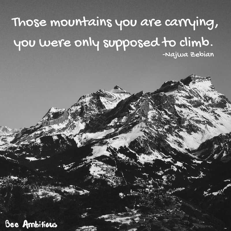 BeeAmbitiousUS's tweet image. Some obstacles are only as big as you make them. #Motivation #BelieveInYourself #LifeGoesOn #ThisTooShallPass beeambitious.com