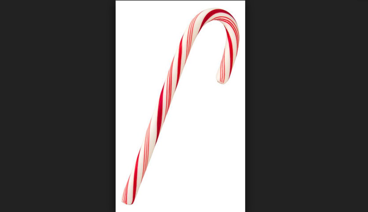 NickHermon's tweet photo. Candy canes didn’t use to always have the shepherd’s crook shape or stripes #FunFactFriday

History:
https://t.co/ETCE2uC87b https://t.co/y60sStHFku