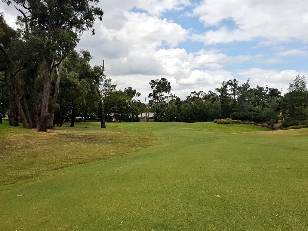 Dorset GC. Great condition. Birdy, Eagle, Double Bogey, Par summed up my round.