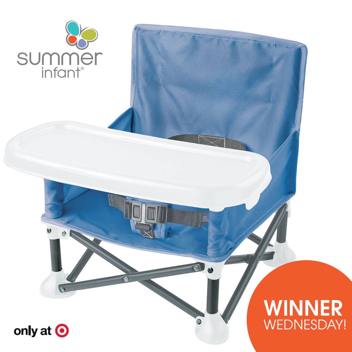 summerinfant's tweet photo. WINNER WEDNESDAY! 5 lucky fans will #win a new Dusty Blue Pop n' Sit Booster. Enter: https://t.co/AJyPc3FXuV #SummerPOPNation #ToddlerLife https://t.co/QPEJOWoabd