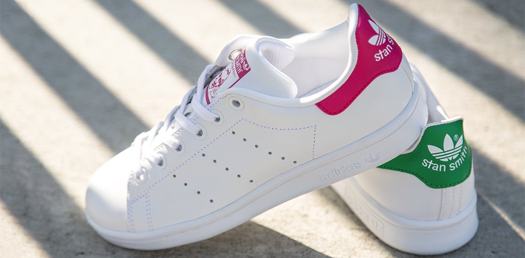 bold pink stan smith