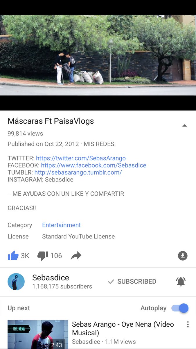 Pao_CastilloG's tweet photo. Cómo cuando @SebasArango y @PaisaVlogs desde hace 4 años ya sabían lo que pasaría en un futuro y que terminarían como caballeros.🤷🏻‍♀️❤ https://t.co/ncVTShMwOr