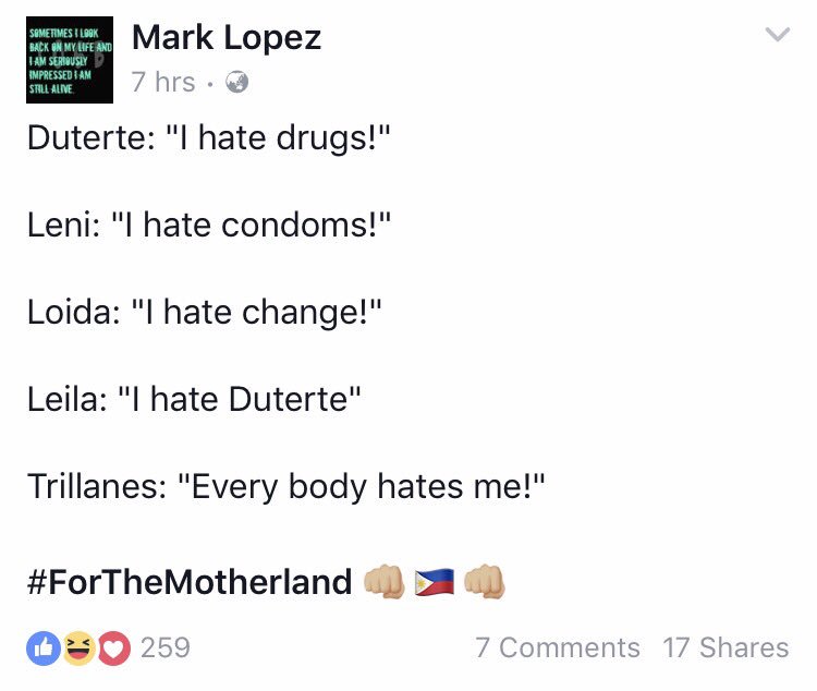 skywards2014's tweet photo. The "I hate" Summary
#LumeLeniChallenge
#LeniLeave https://t.co/XzZuiT9iI2