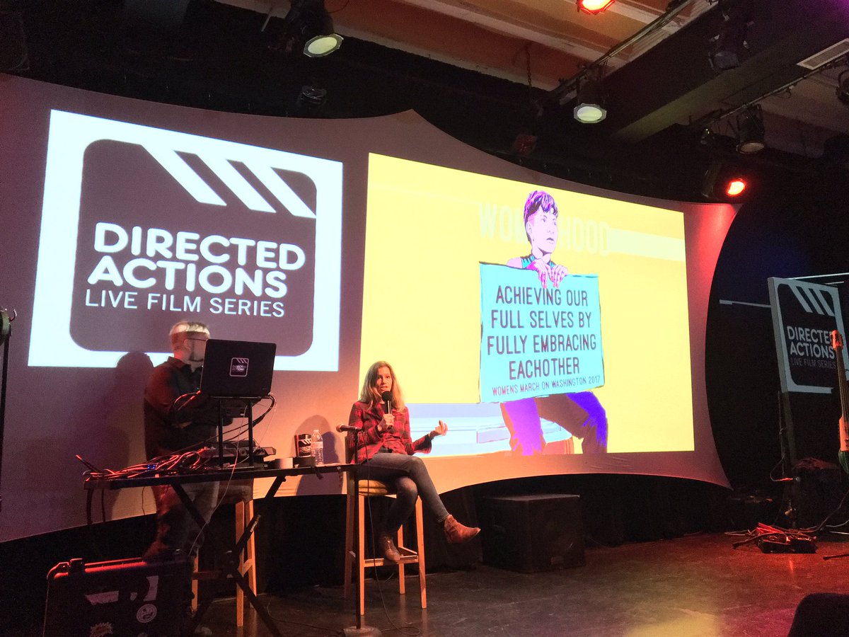 adrian_parsons's tweet photo. "How do we get the aesthetic of protest to reflect the women who can see it, get it and respond to it?" #DirectedActions https://t.co/FtLSSJkGUi