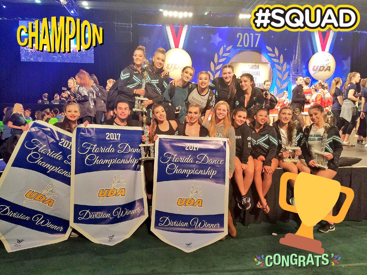 BeckySantalo25's tweet photo. CRHS Cudettes do it again. UDA Florida Regional Champs! 1st place JV hiphop, JV Jazz, Large Varsity HipHop and Large Varsity Jazz #gocudas https://t.co/9vspZHO0sw
