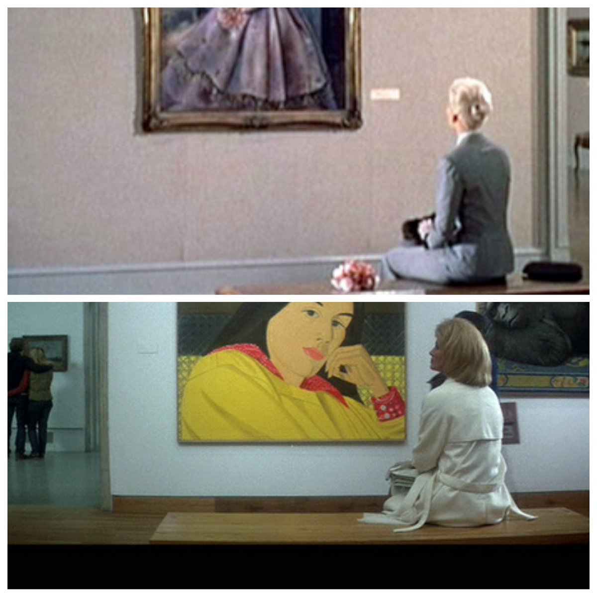 CinemaGrids's tweet photo. Admiring #art in Hitchcock's VERTIGO and DePalma's DRESSED TO KILL https://t.co/RbVIzfrAUA