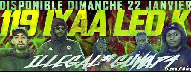 119MusicGroup's tweet photo. Rendez-Vous Dimanche 22 Janvier sur vos écrans ! 👀#GUWAP4 #ILLEGAL 💪🏿 https://t.co/leExuTjOY2