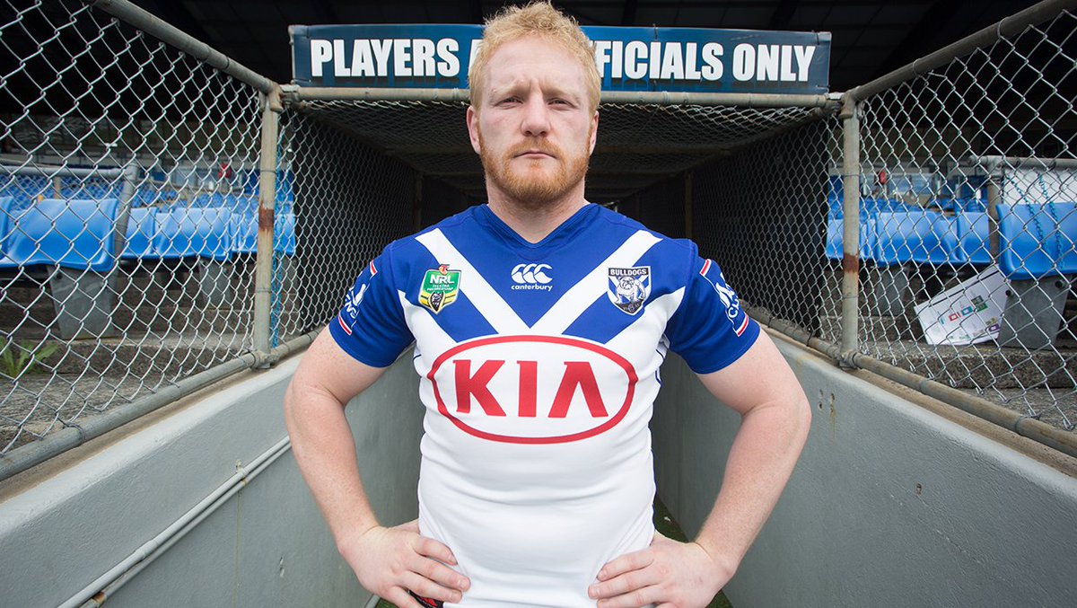 NRL_Bulldogs's tweet image. "I am 100% all in on leading the boys and leading the club this year," - James Graham. bit.ly/2k1UifC #proudtobeabulldog